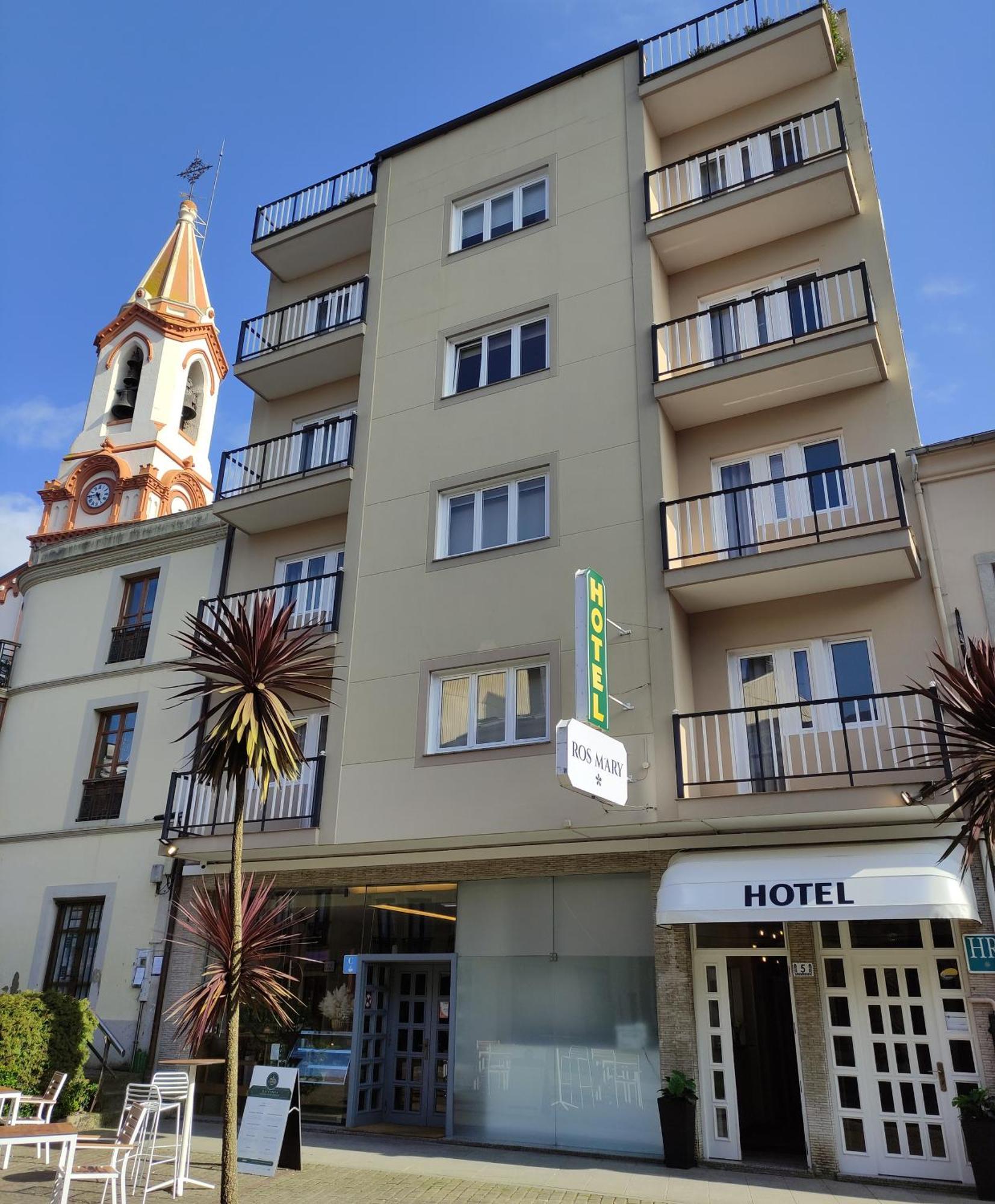 Hotel Ros Mary Ribadeo Exterior foto